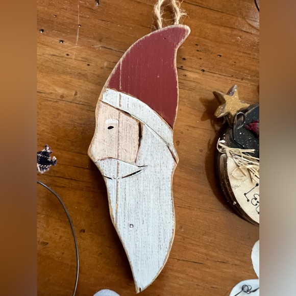 Ornament Lot (5) Vintage- Primitive- Rustic 🎄 - Picture 9 of 10